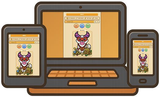 Jouable sur PC, tablette et smartphone